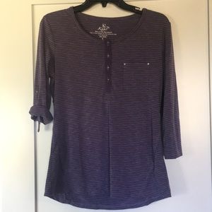 Kühl Purple 3/4 Sleeve Top - Small